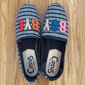 “Boy bye” espadrilles